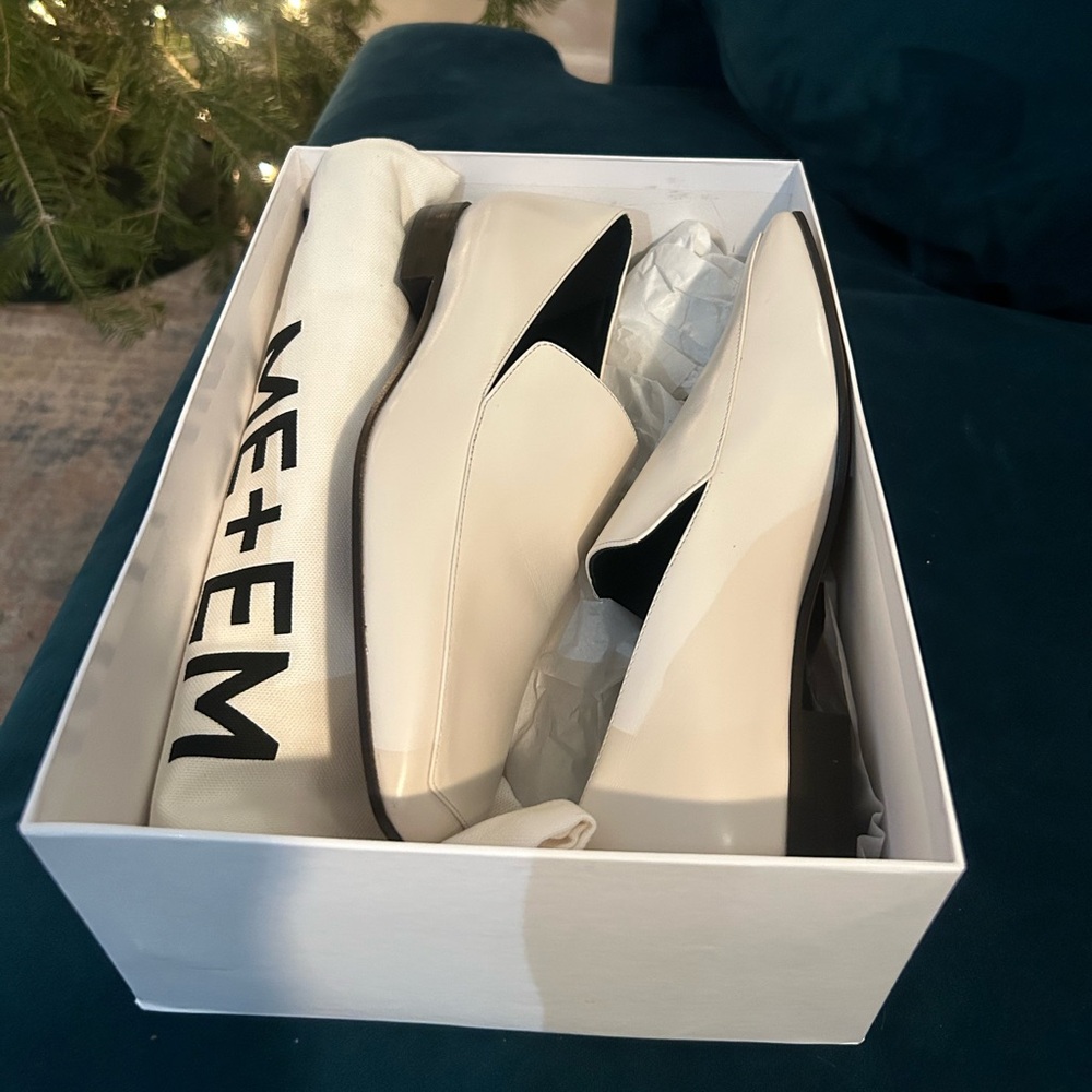 ME+EM Cream Loafers